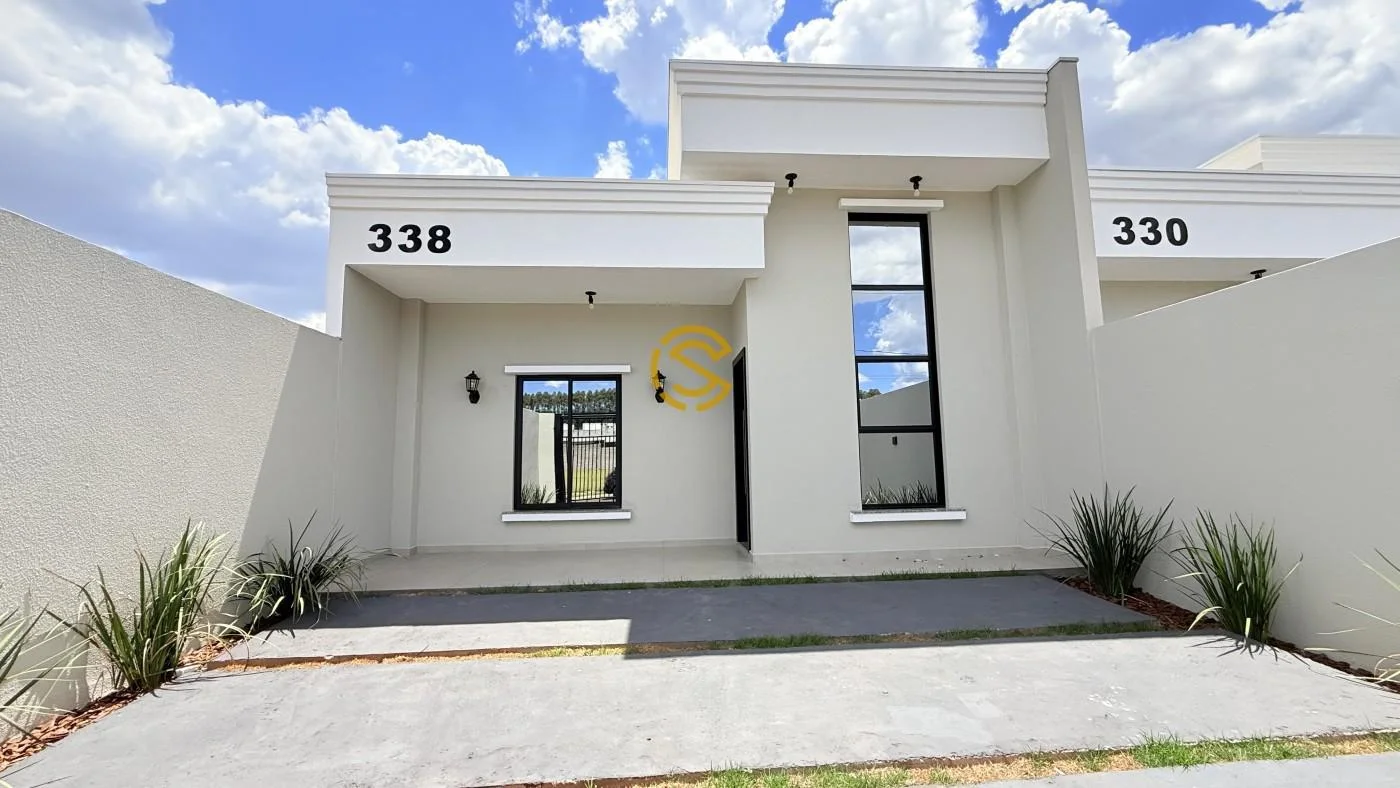 Casa para Venda em Cascavel, Recanto Tropical IV, 2 dormitórios, 1 suíte, 1 banheiro, 2 vagas