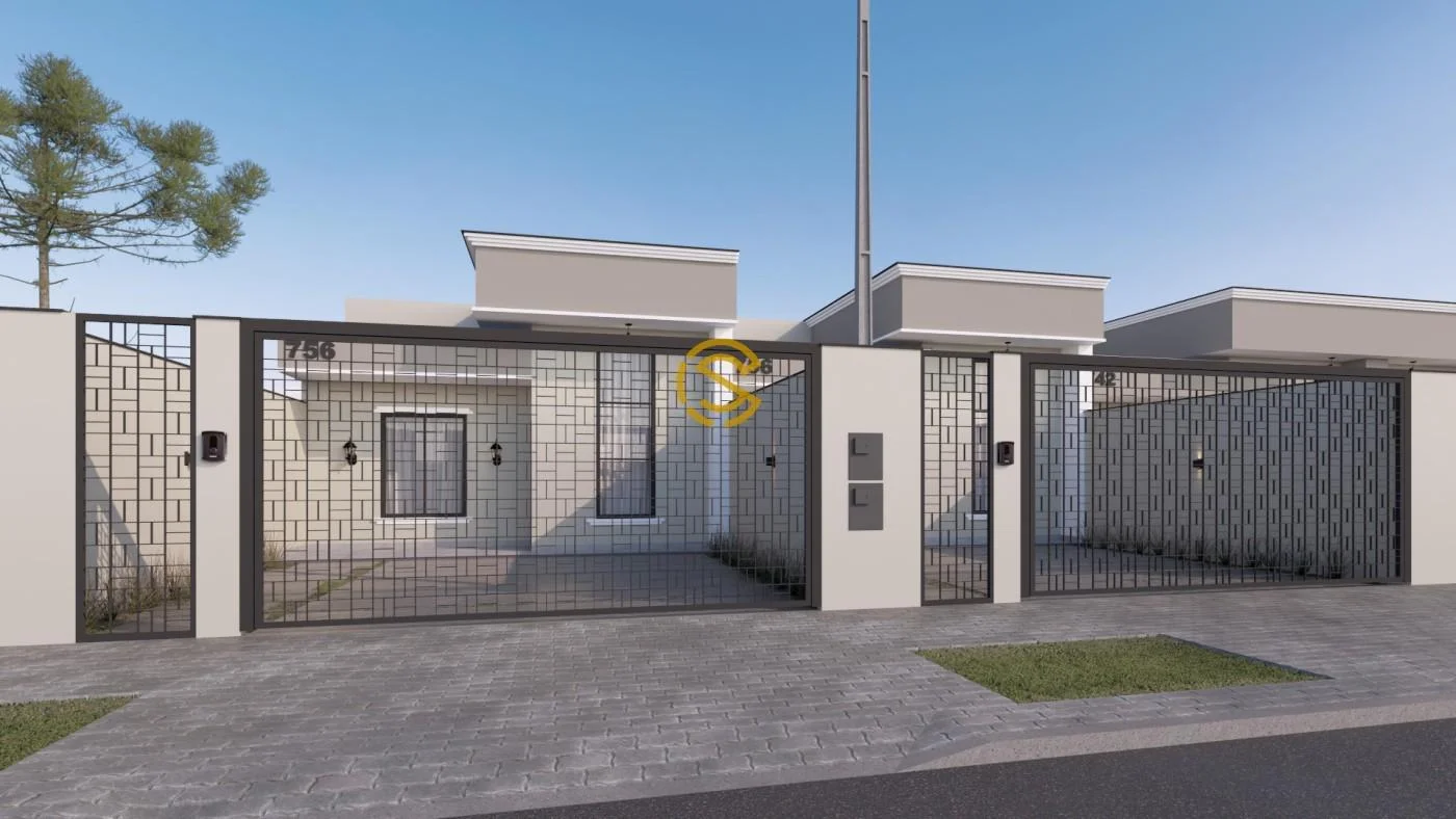 Casa para Venda em Cascavel, Paraiso Tropical 1, 2 dormitórios, 1 suíte, 1 banheiro, 2 vagas