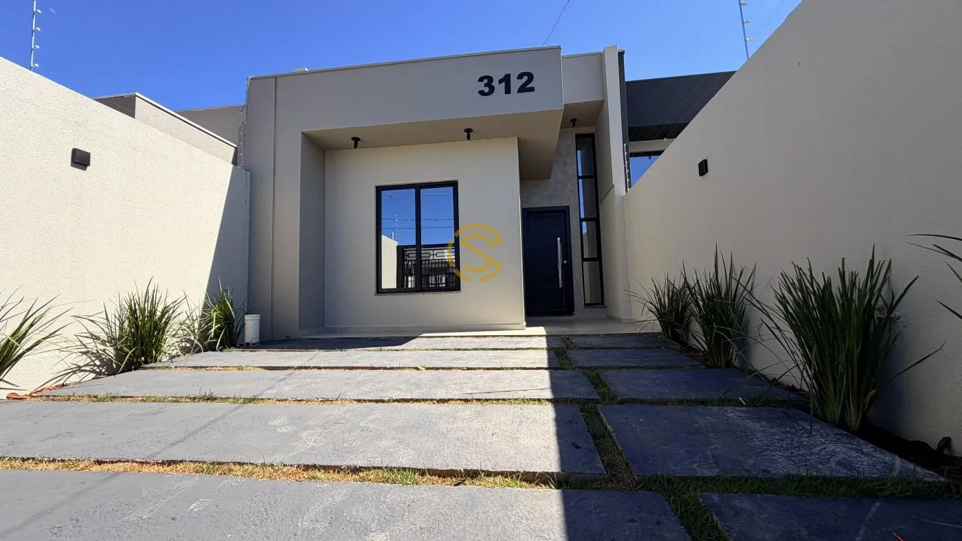 Casa para Venda em Cascavel, Paraiso Tropical 1, 3 dormitórios, 1 suíte, 1 banheiro, 2 vagas