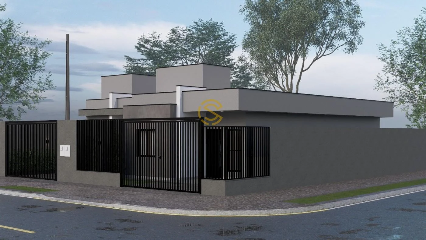 Casa para Venda em Cascavel, Ecopark, 3 dormitórios, 3 suítes, 1 banheiro, 2 vagas
