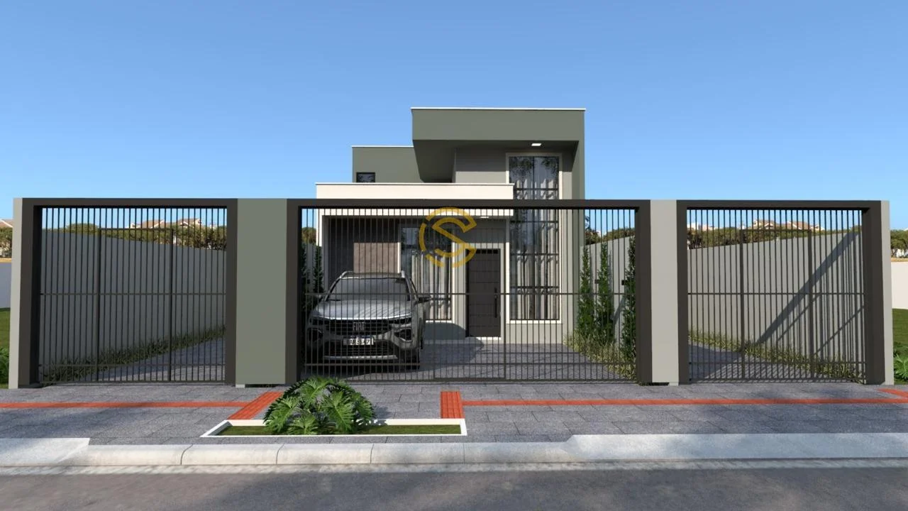 Casa para Venda em Cascavel, Brasmadeira, 3 dormitórios, 1 suíte, 1 banheiro, 2 vagas
