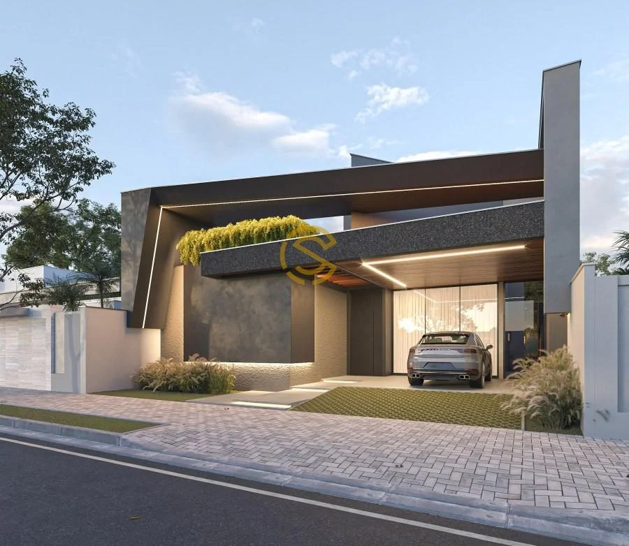 Casa Térrea para Venda em Cascavel, Tropical  II, 3 dormitórios, 3 suítes, 3 banheiros, 4 vagas