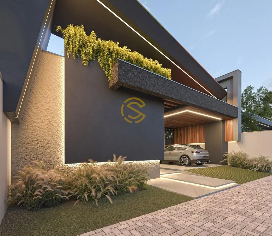 Casa Térrea para Venda em Cascavel, Tropical  II, 3 dormitórios, 3 suítes, 3 banheiros, 4 vagas