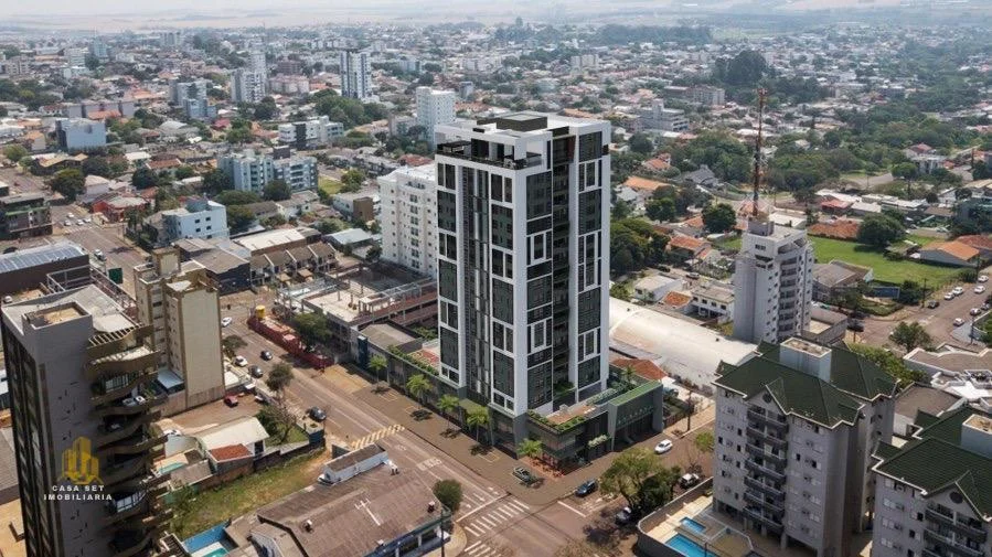 Apartamento para Venda em Cascavel, Centro, 2 dormitórios, 1 suíte, 2 banheiros, 1 vaga