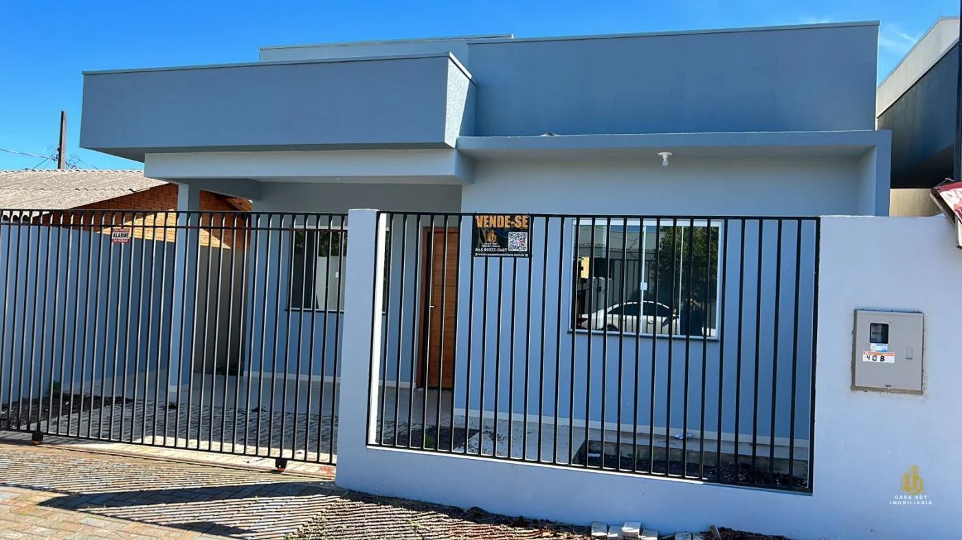 Casa para Venda em Santa Tereza do Oeste, Centro, 2 dormitórios, 1 banheiro, 1 vaga