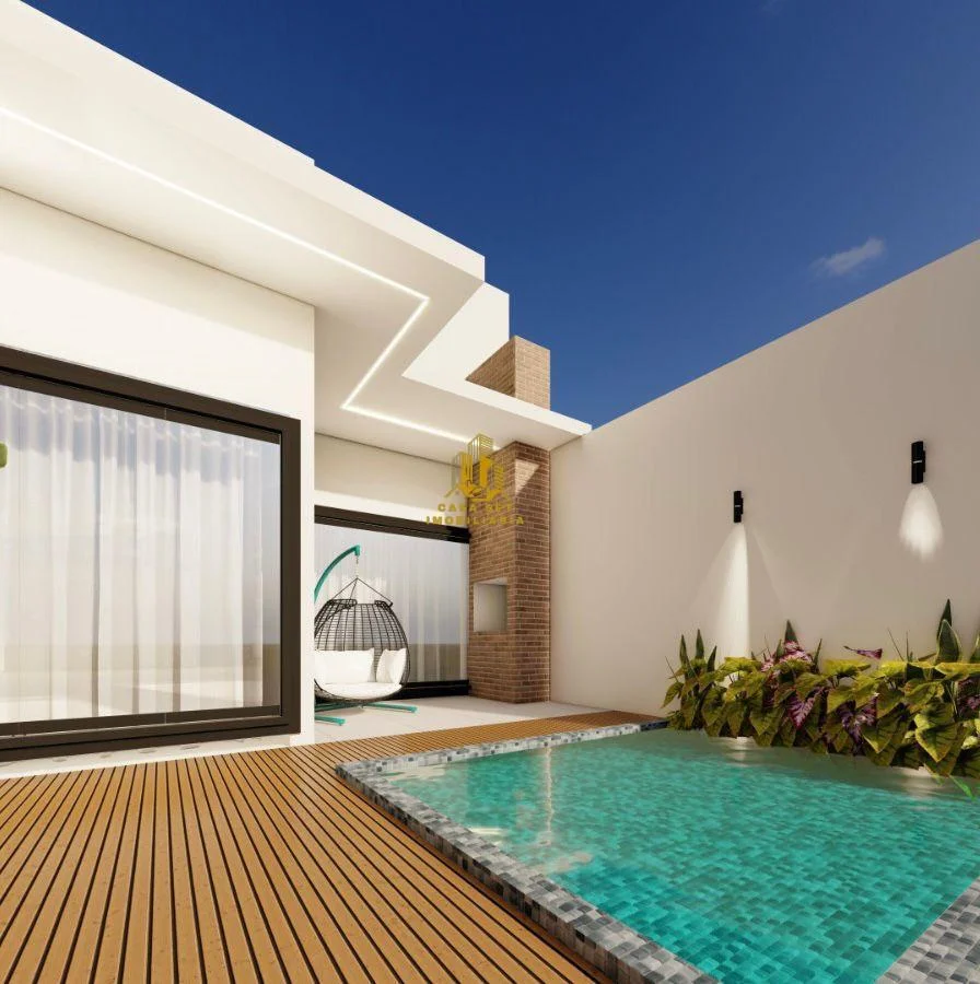 Casa para Venda em Cascavel, Paraiso Tropical, 3 dormitórios, 1 suíte, 1 banheiro, 2 vagas