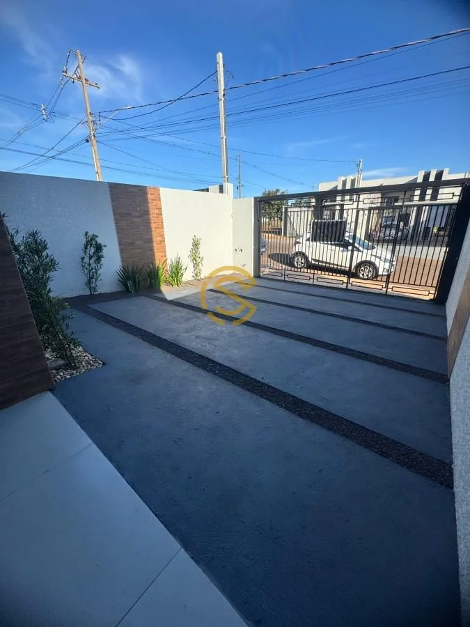 Casa para Venda em Cascavel, VEREDAS, 3 dormitórios, 1 suíte, 1 banheiro, 2 vagas