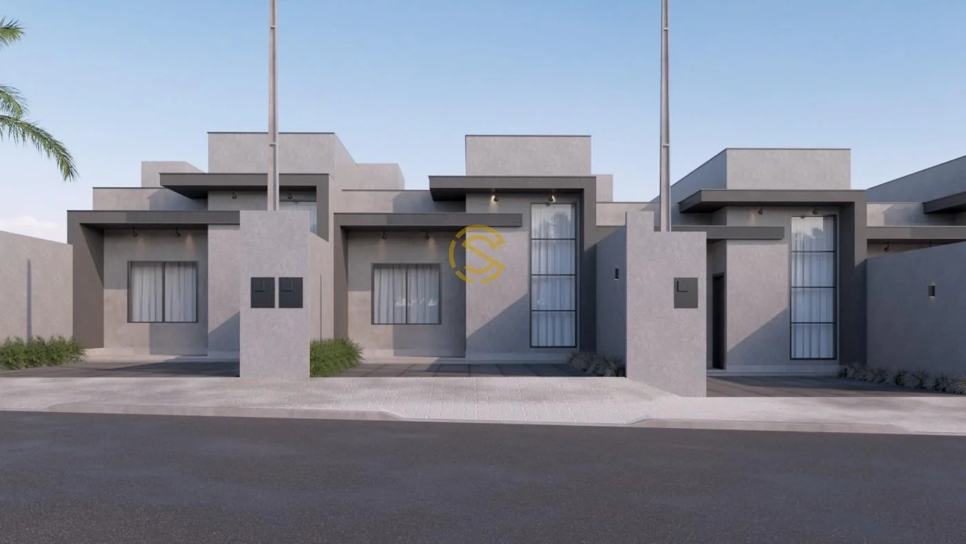 Casa para Venda em Cascavel, Recanto Tropical, 2 dormitórios, 1 suíte, 1 banheiro, 2 vagas