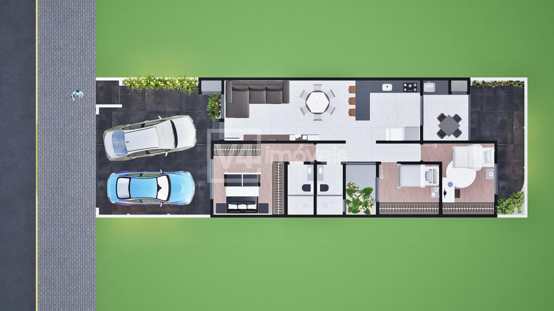 Casa à venda no bairro Paraíso Tropical, CASCAVEL - PR