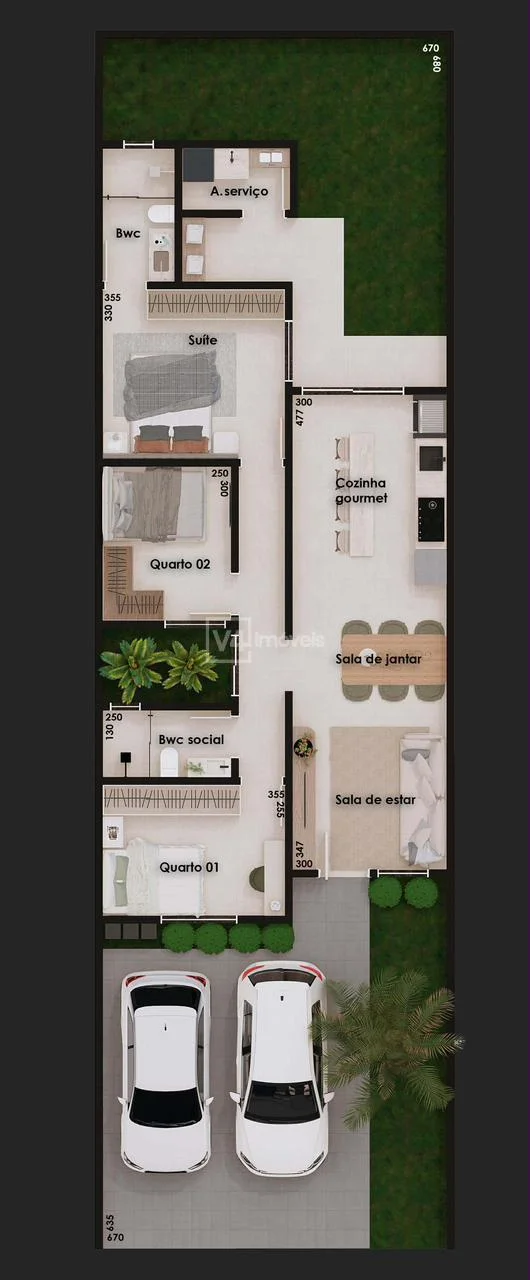Casa à venda, Bella Vita, CASCAVEL - PR