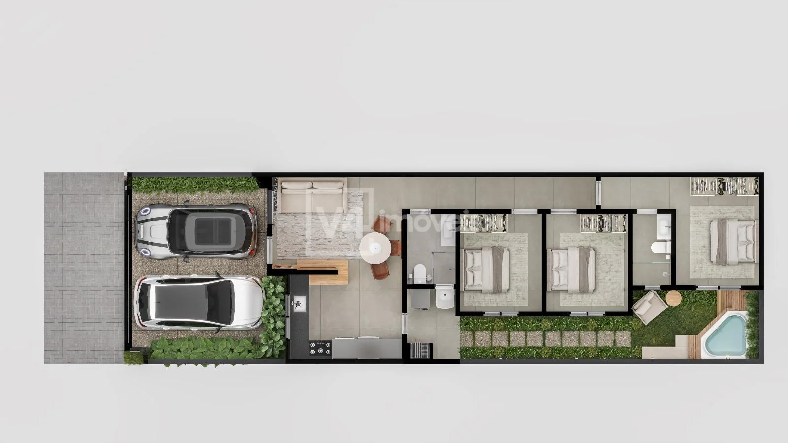 Casa à venda no bairro Tropical IV, CASCAVEL - PR
