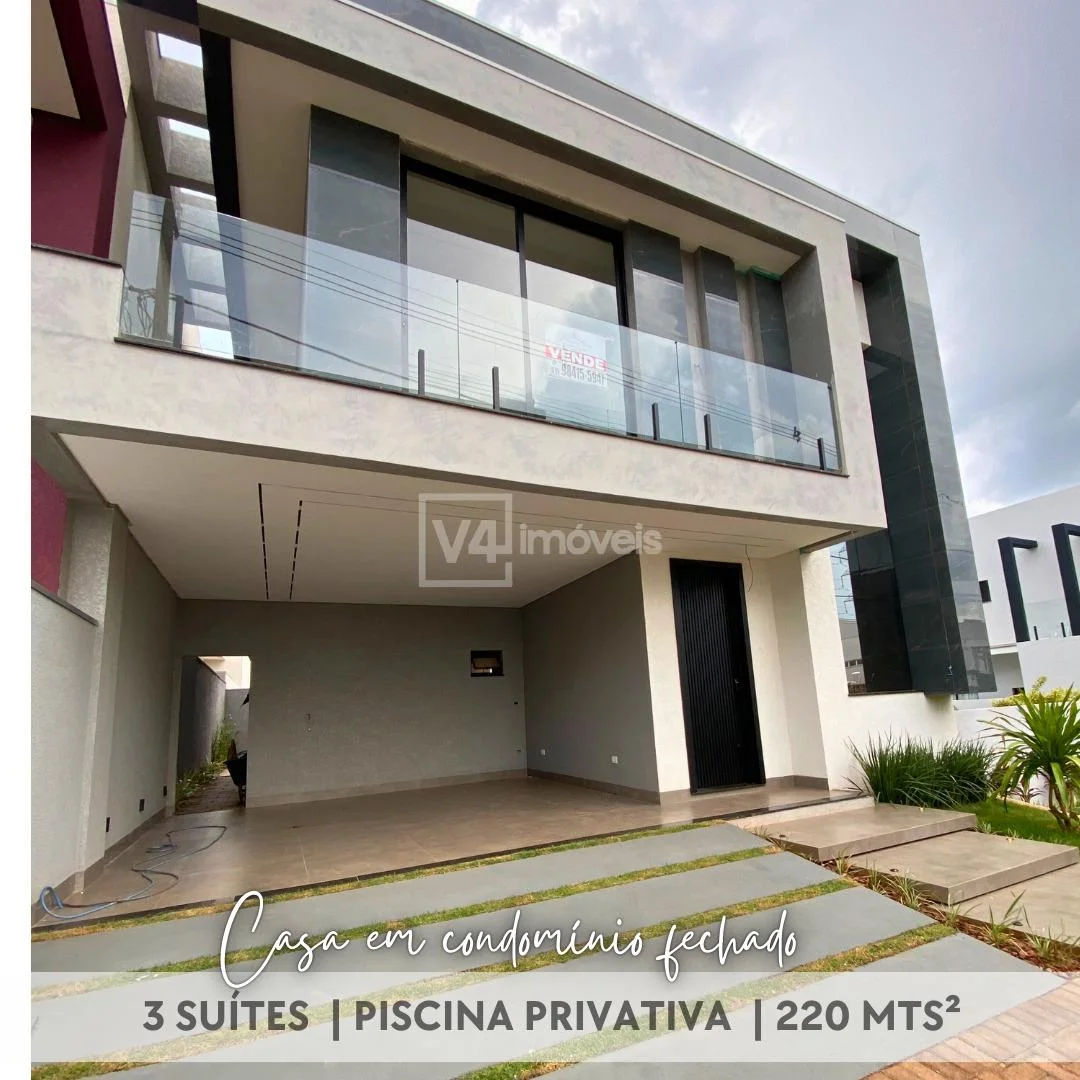 Sobrado à venda no Condominio Paysage Felicitá, Santa Cruz, CASCAVEL - PR