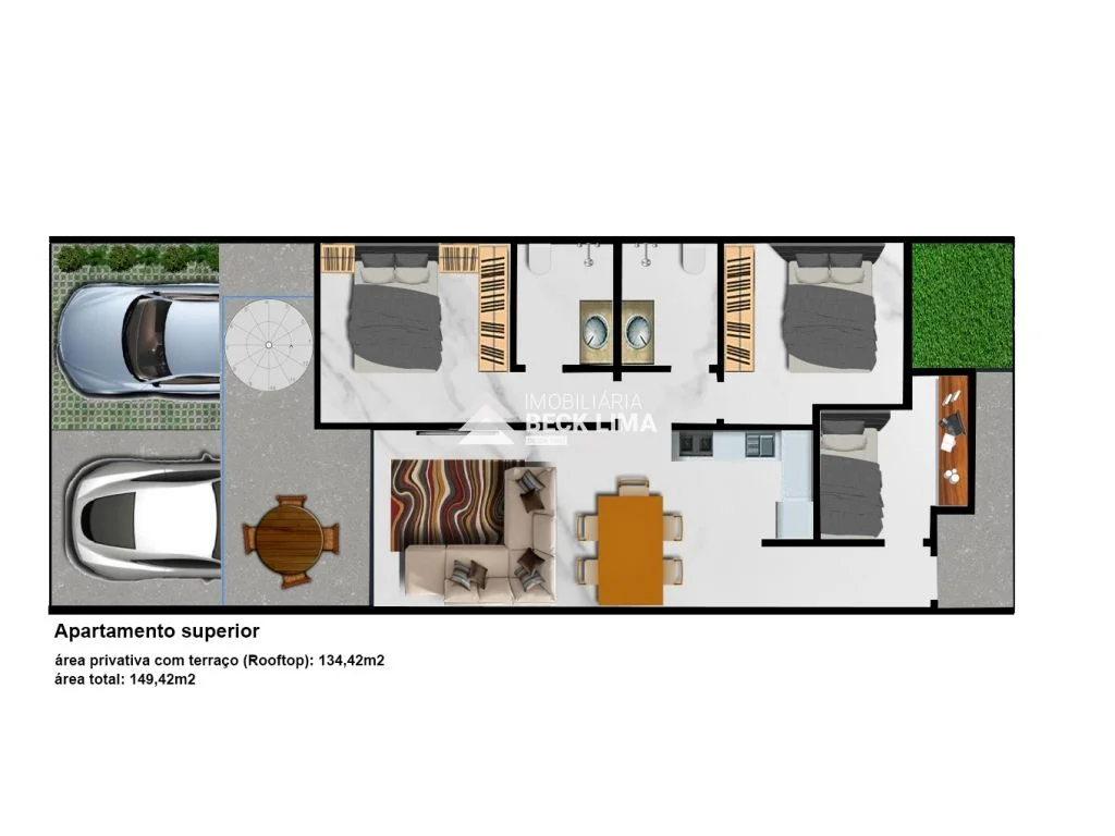 Apartamentos a Venda - Condomínio Aphouse - Pioneiros Catarinenses