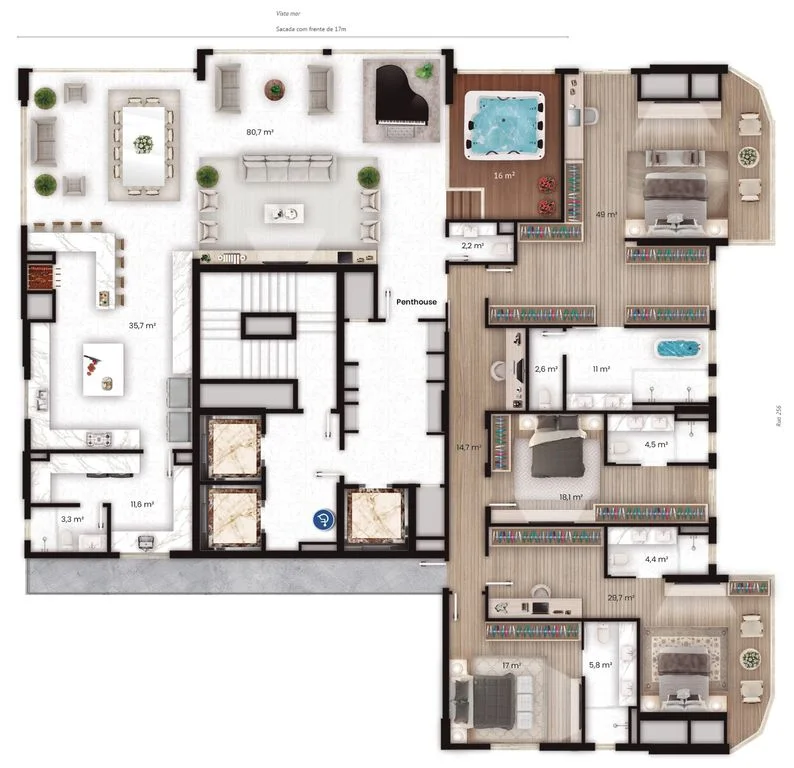 Apartamento a Venda - Edificio Salzburgo - Meia Praia Itapema SC