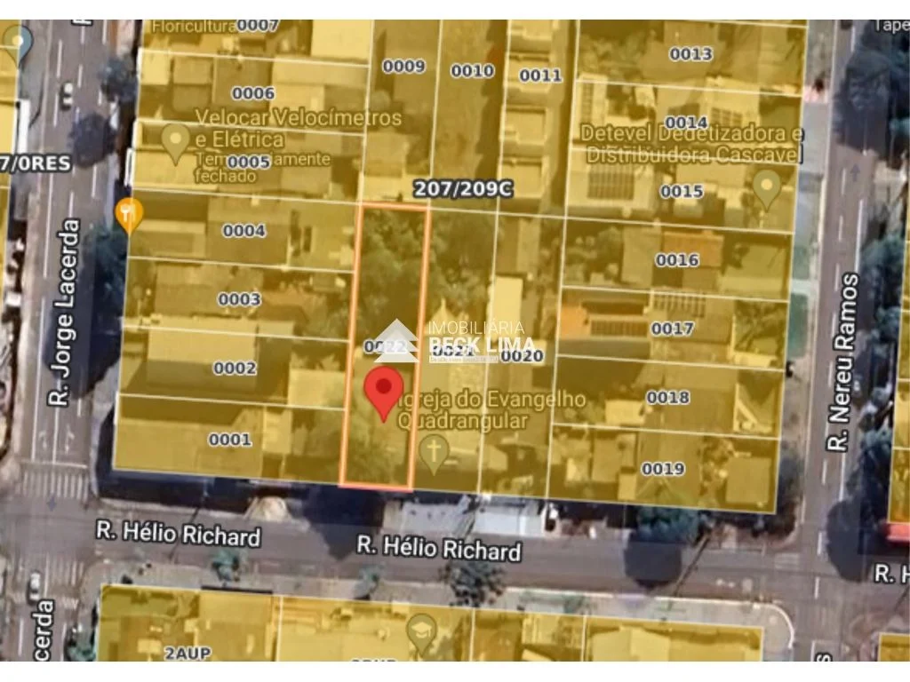 Terreno à Venda - Rua Helio Richardi - Jardim Claudete