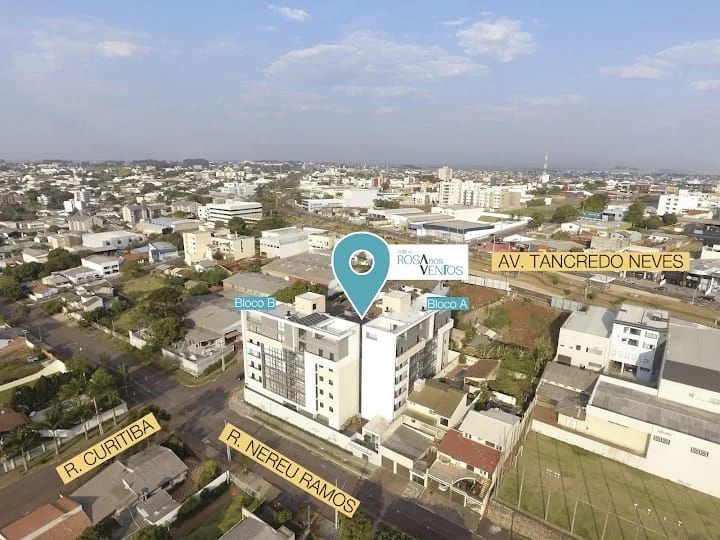 Apartamento à Venda - Edificio Rosa dos Ventos - Todo Mobiliado