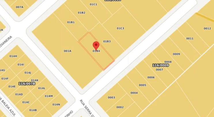 Terreno à Venda - Loteamento Estrela do Mar, Bairro Cataratas - 1200 m²