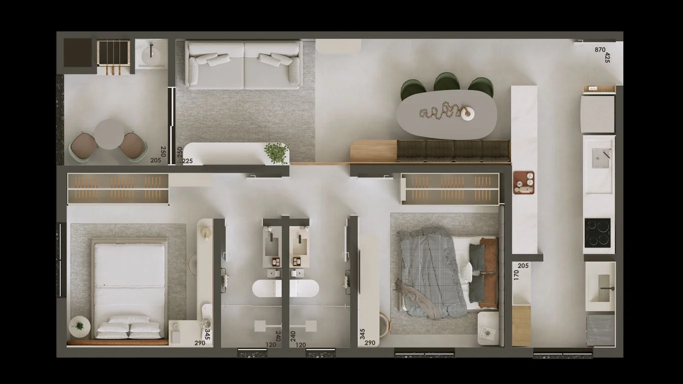Apartamentos à Venda - Edifício Next Residence - Cancelli