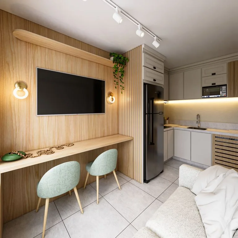 Studio para Investimento | Edifício Serenitá - Cascavel PR
