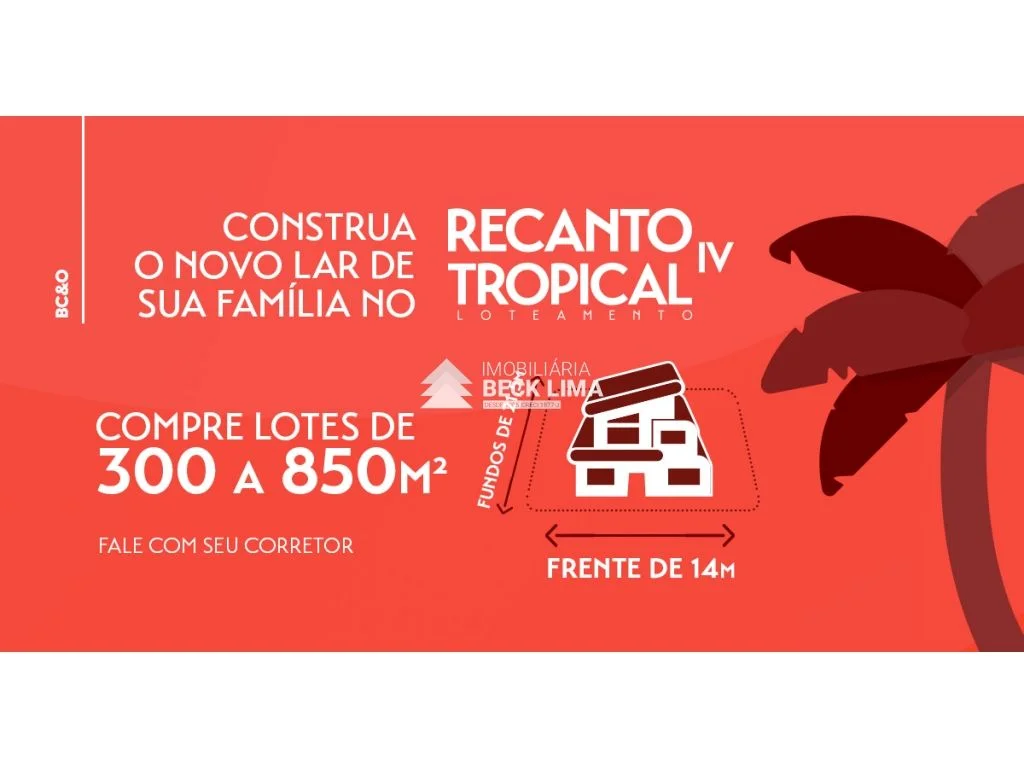 Terrenos Residenciais a Venda  - Recanto Tropical IV