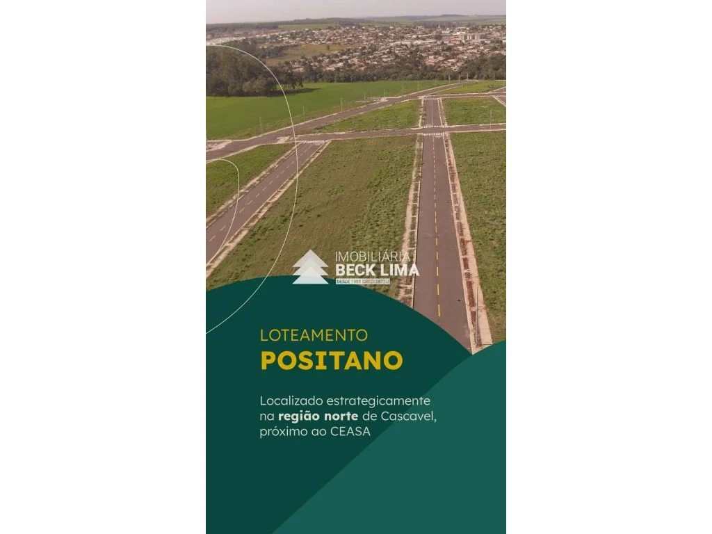 Terrenos a Venda - Loteamento Positano - Região Norte