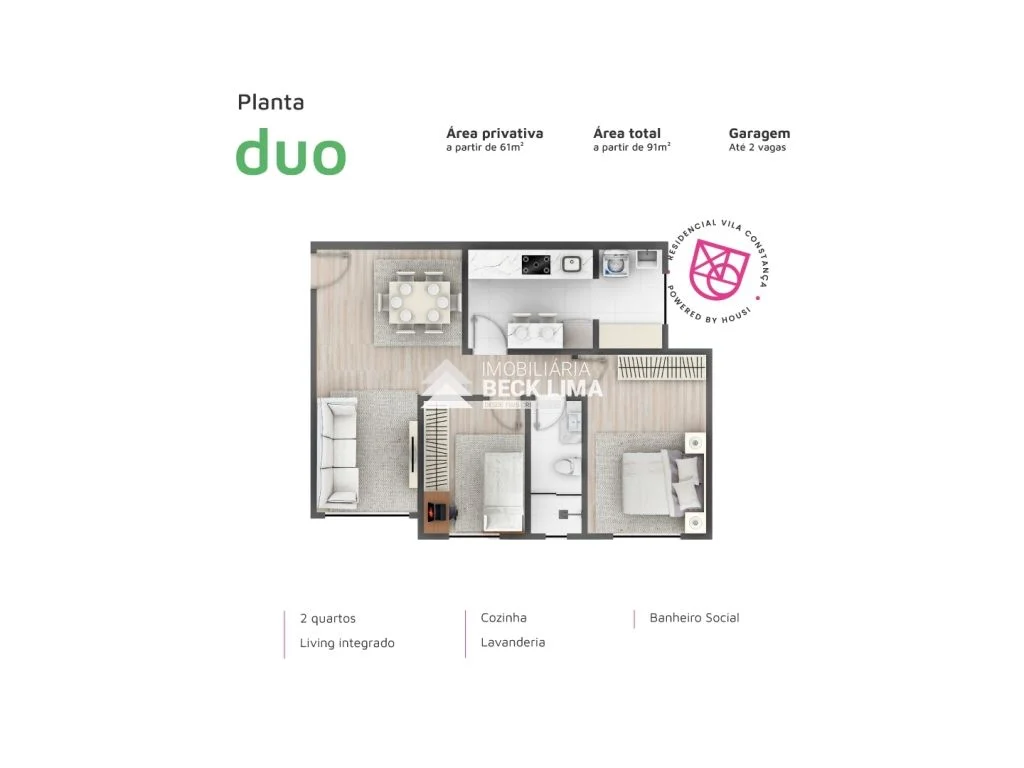 Apartamento a Venda - Residencial Vila Constança - Pioneiros Catarinenses