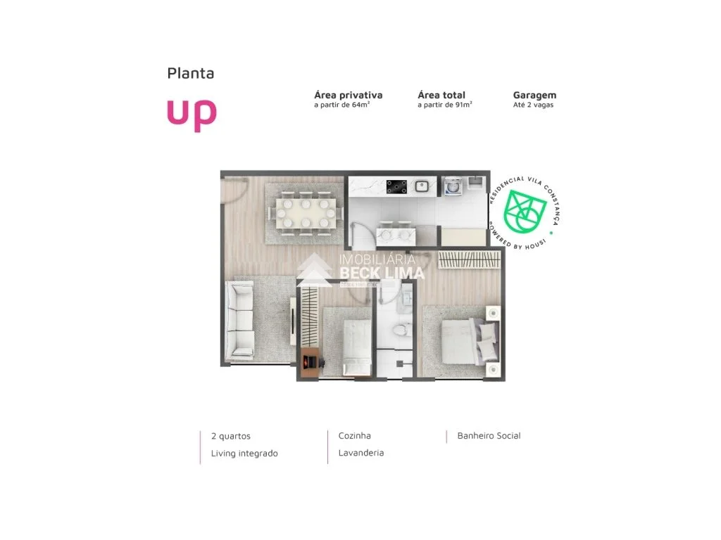 Apartamento a Venda - Residencial Vila Constança - Pioneiros Catarinenses