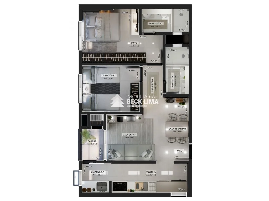 Apartamento à Venda - Edifício Dom Romeu - Centro