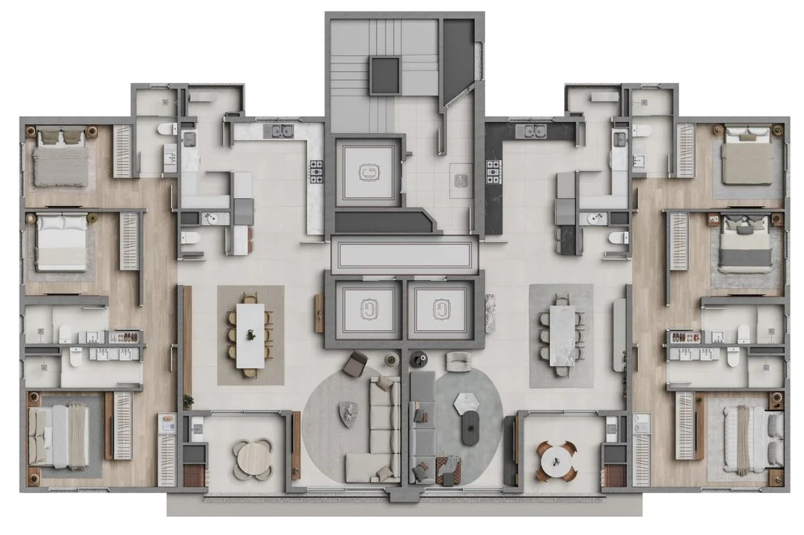 Apartamentos a Venda - Edificio Gales Village - Balneário Camboriú SC