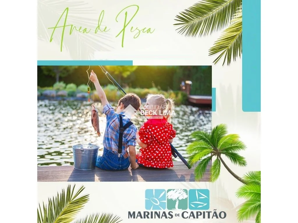 Terreno à Venda - Condomínio Marinas de Capitão - Capitão Leônidas Marques
