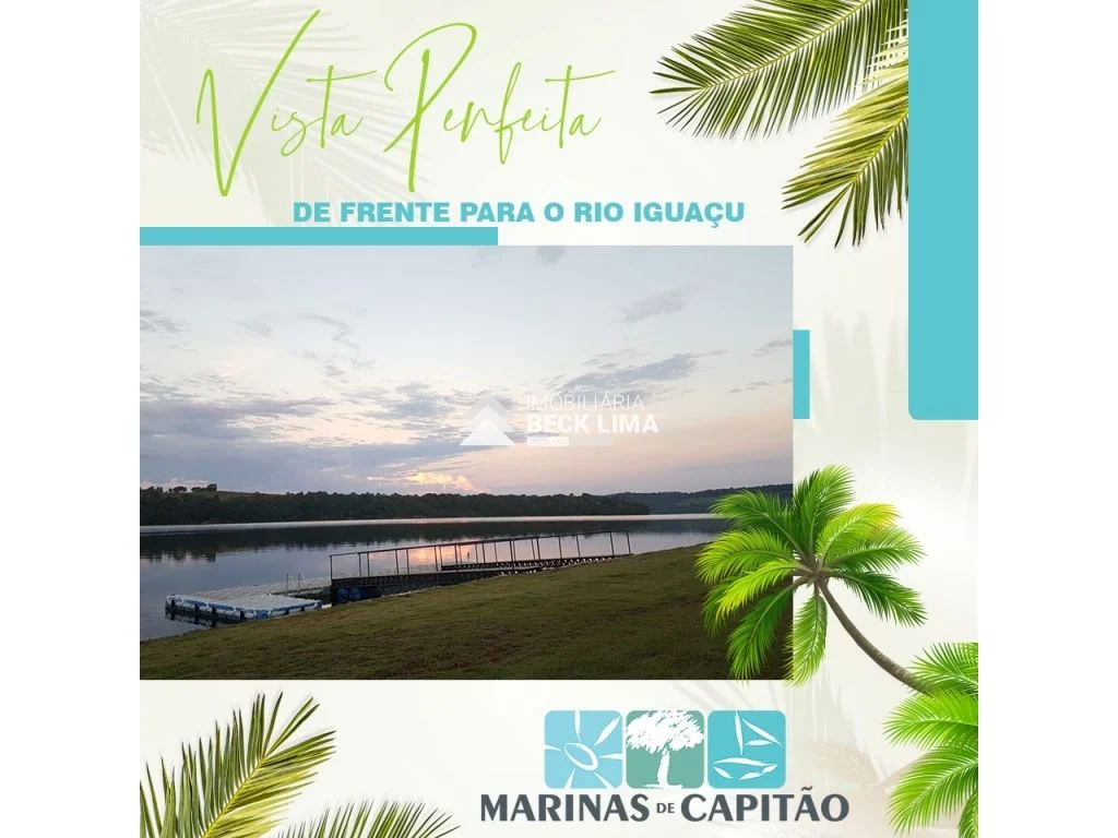 Terreno à Venda - Condomínio Marinas de Capitão - Capitão Leônidas Marques