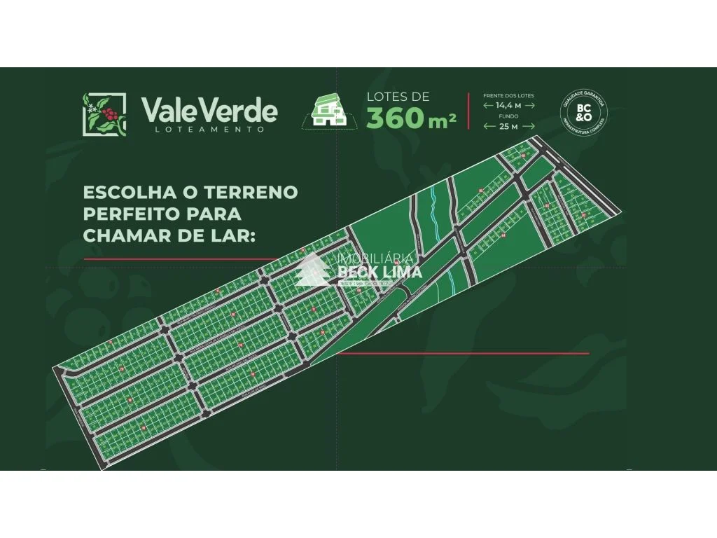 Lançamento - Loteamento Vale Verde - Parque Verde