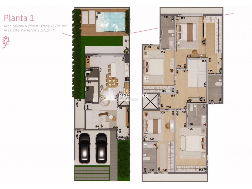 Lançamento - Sobrados à Venda - Condomínio Residencial Floratta Park - Canadá