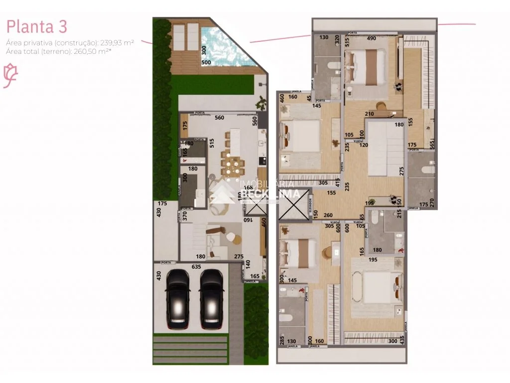 Lançamento - Sobrados à Venda - Condomínio Residencial Floratta Park - Canadá