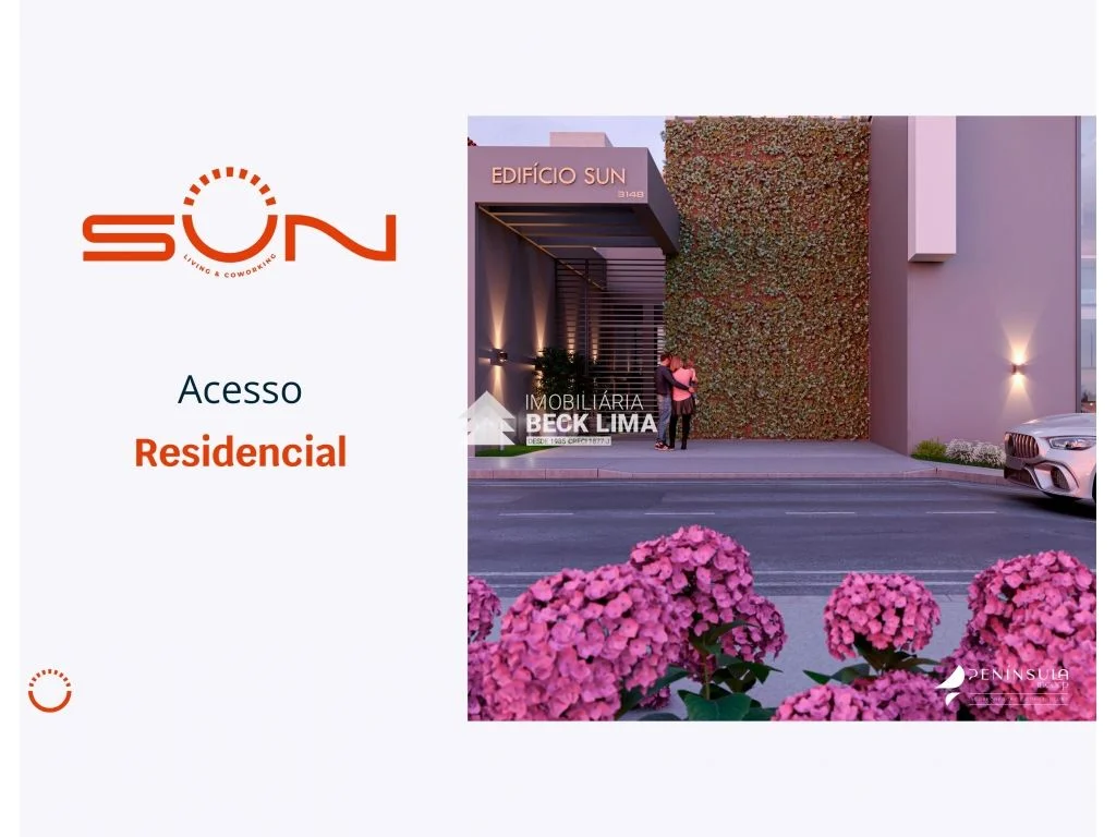 Lançamento - Apartamentos Studio à Venda - Edifício SUN - Centro
