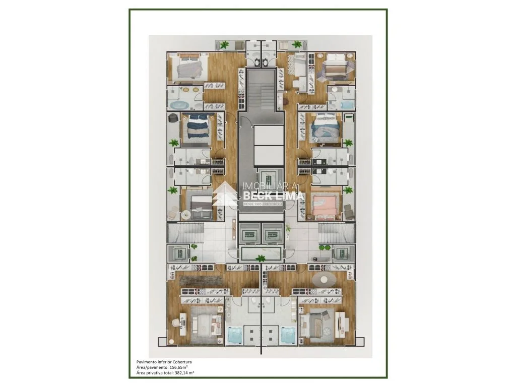 LANÇAMENTO - Cobertura à Venda - Edificio Istambul - Centro