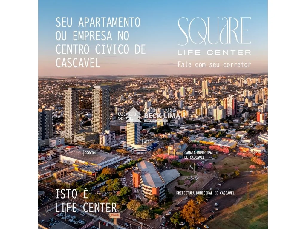 Apartamento Studio à Venda - Square Life Center Residence - Centro