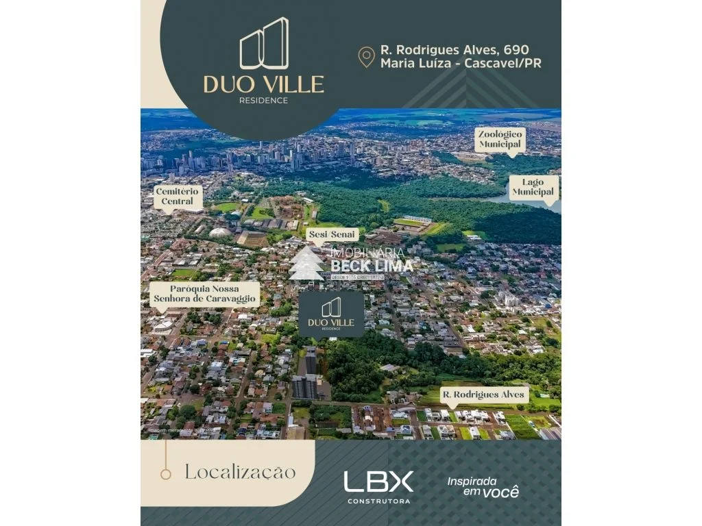 Lançamento - Edifício Duo Ville Residence - Jardim Maria Luiza