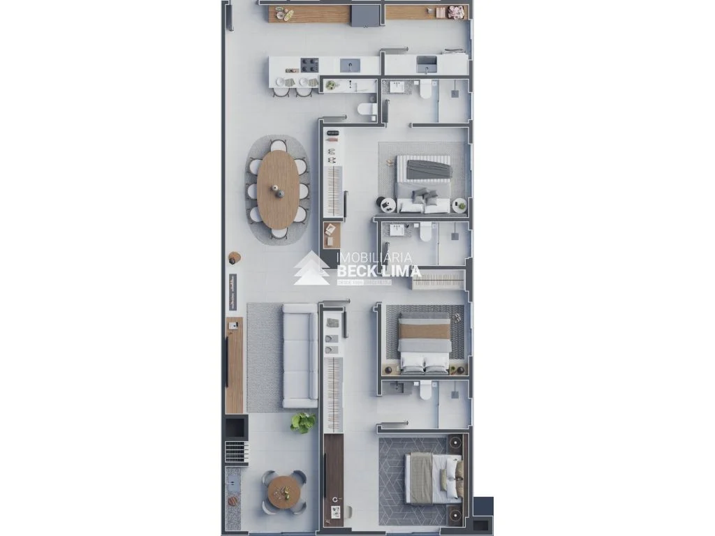 Lançamento - Apartamentos 3 Suítes à Venda - Edifício Haus - Country