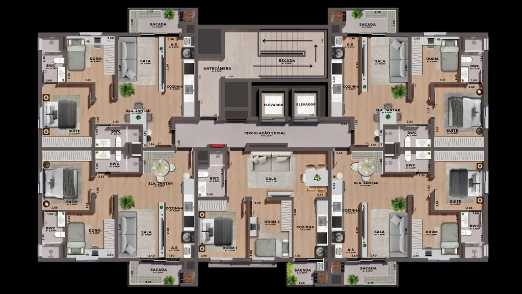 Lançamento - Apartamentos à Venda - Residenzial Sicilia - Alto Alegre