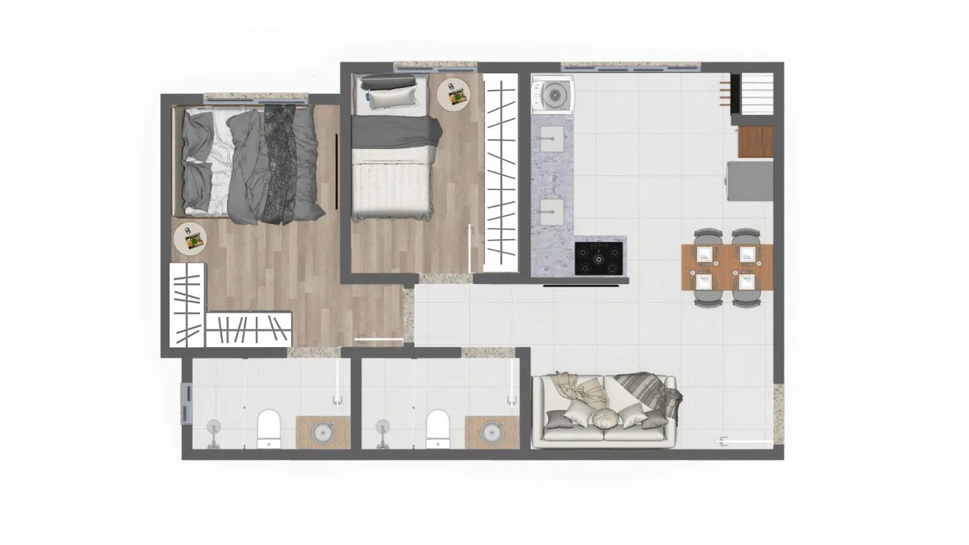 Lançamento Minha Casa Minha Vida - Edifício Nest Cancelli |Condições Facilitadas