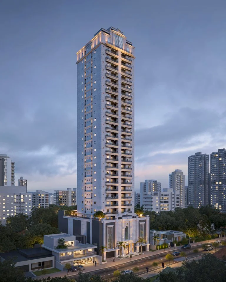 Lançamento - Edifício Palazzo Milano - 1 suíte + 2 demi - Centro