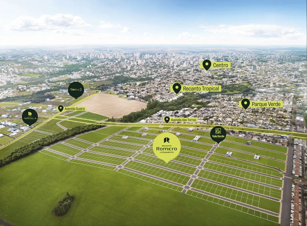 Lançamento - Loteamento Recanto Romero - Lotes a partir de 300 m²