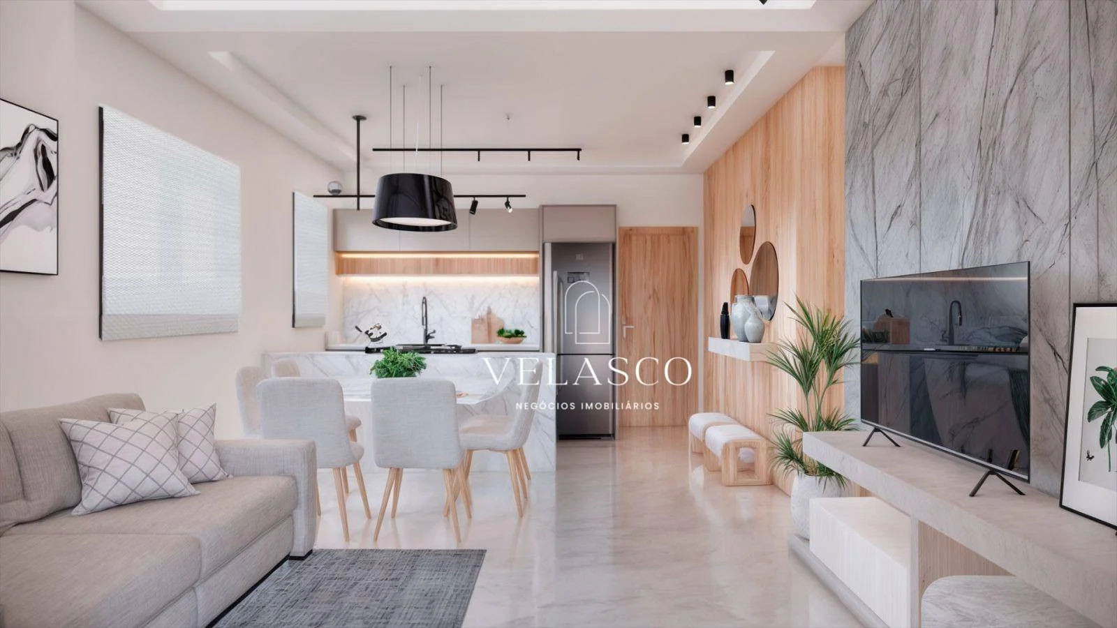 Apartamento com 2 dormitórios à venda, 60 m² por R$ 434.902 - Parque São Paulo - Cascavel/PR