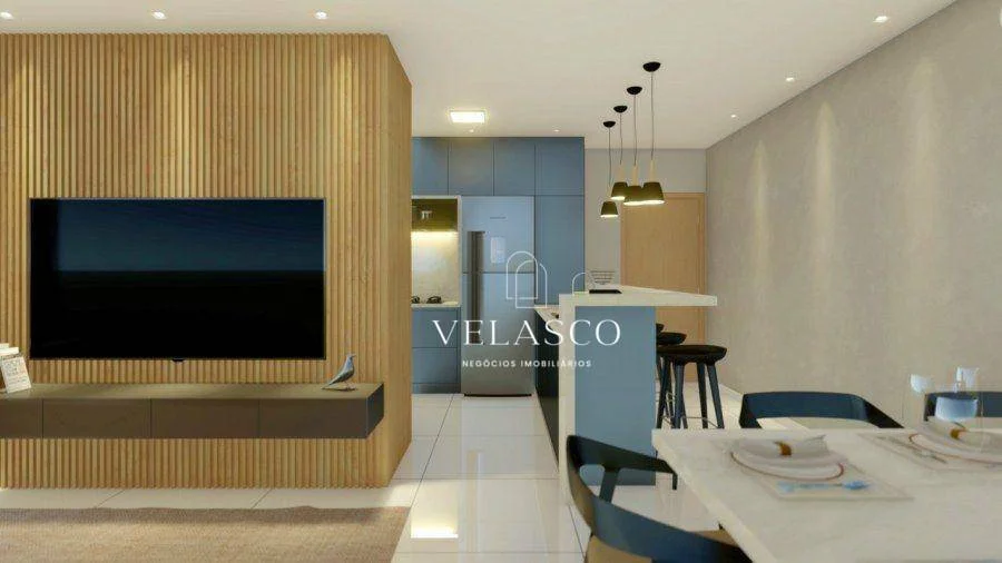 Apartamento com 2 dormitórios à venda, 56 m² por R$ 428.233 - Neva - Cascavel/PR