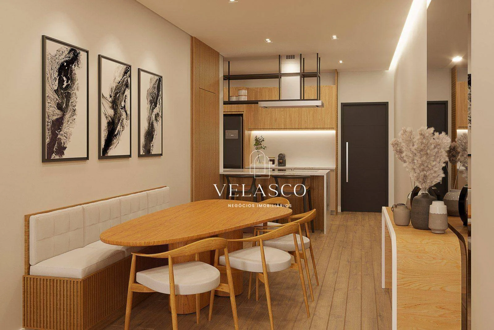 Apartamento com 3 dormitórios à venda, 127 m² por R$ 830.891 - Country - Cascavel/PR