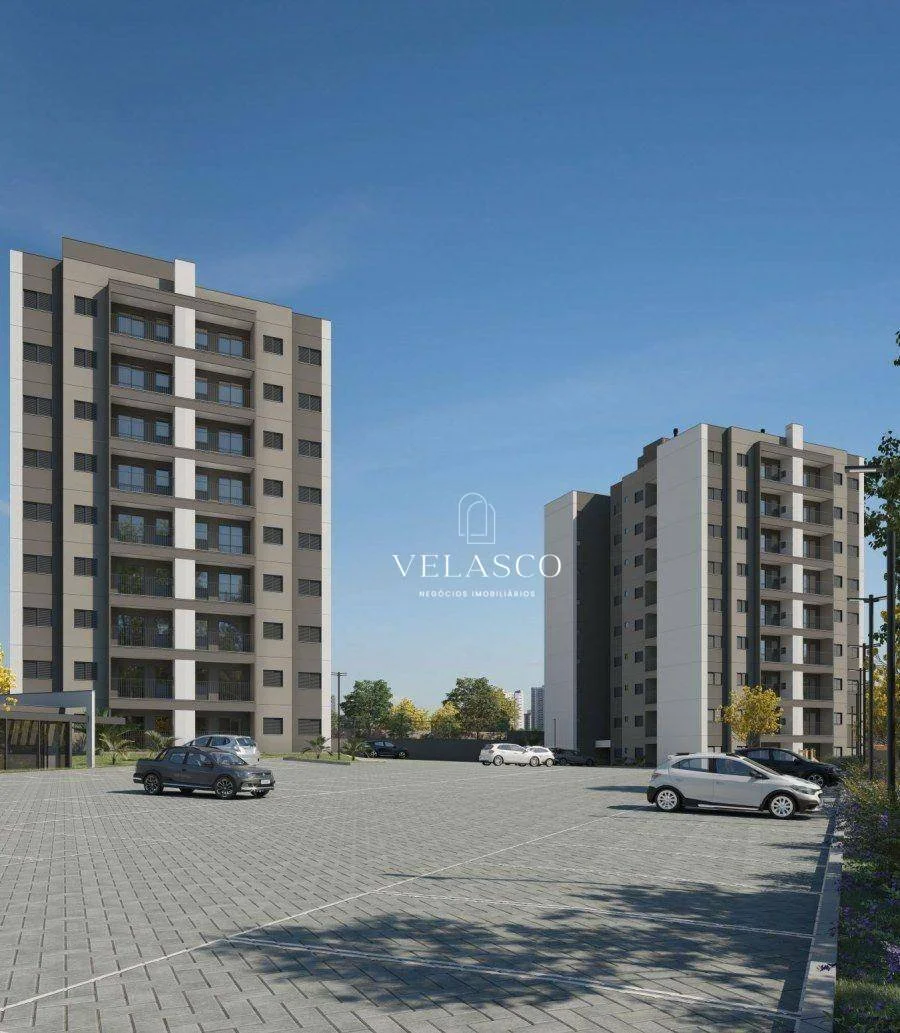 Apartamento com 2 dormitórios à venda, 54 m² por R$ 388.460,00 - Vila Tolentino - Cascavel/PR