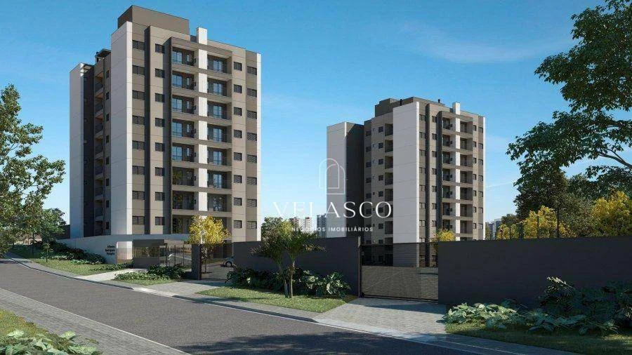 Apartamento com 2 dormitórios à venda, 54 m² por R$ 388.460,00 - Vila Tolentino - Cascavel/PR