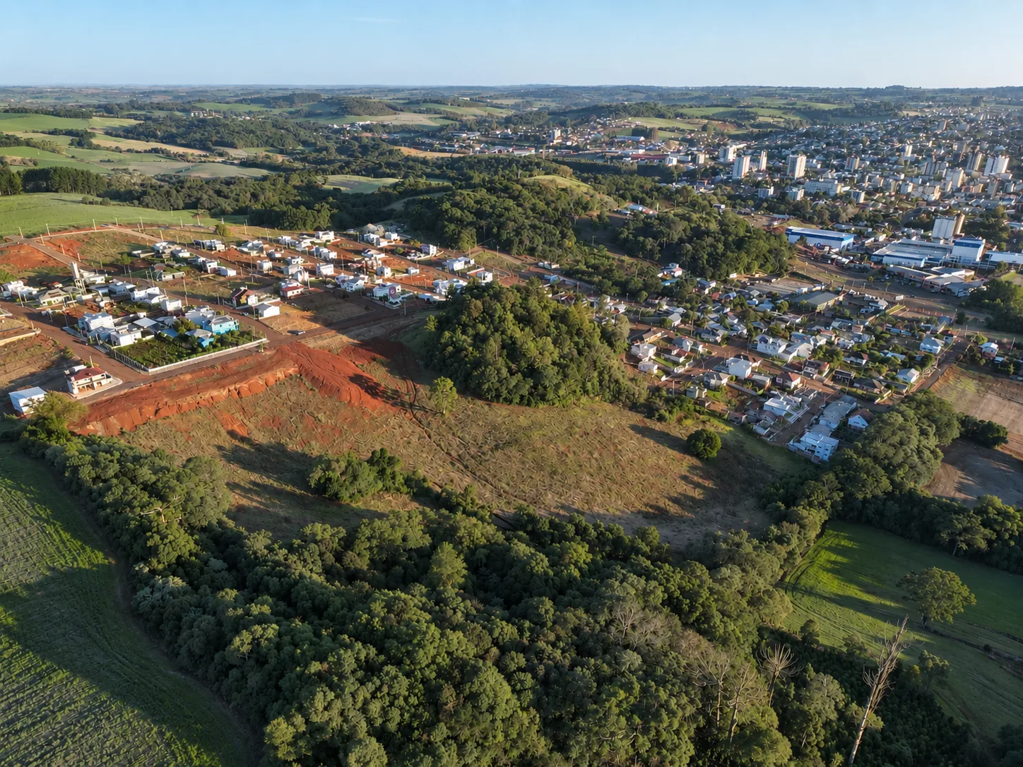 Loteamento Bosque Santa Catarina: terrenos amplos para quem busca uma chácara em Getúlio Vargas