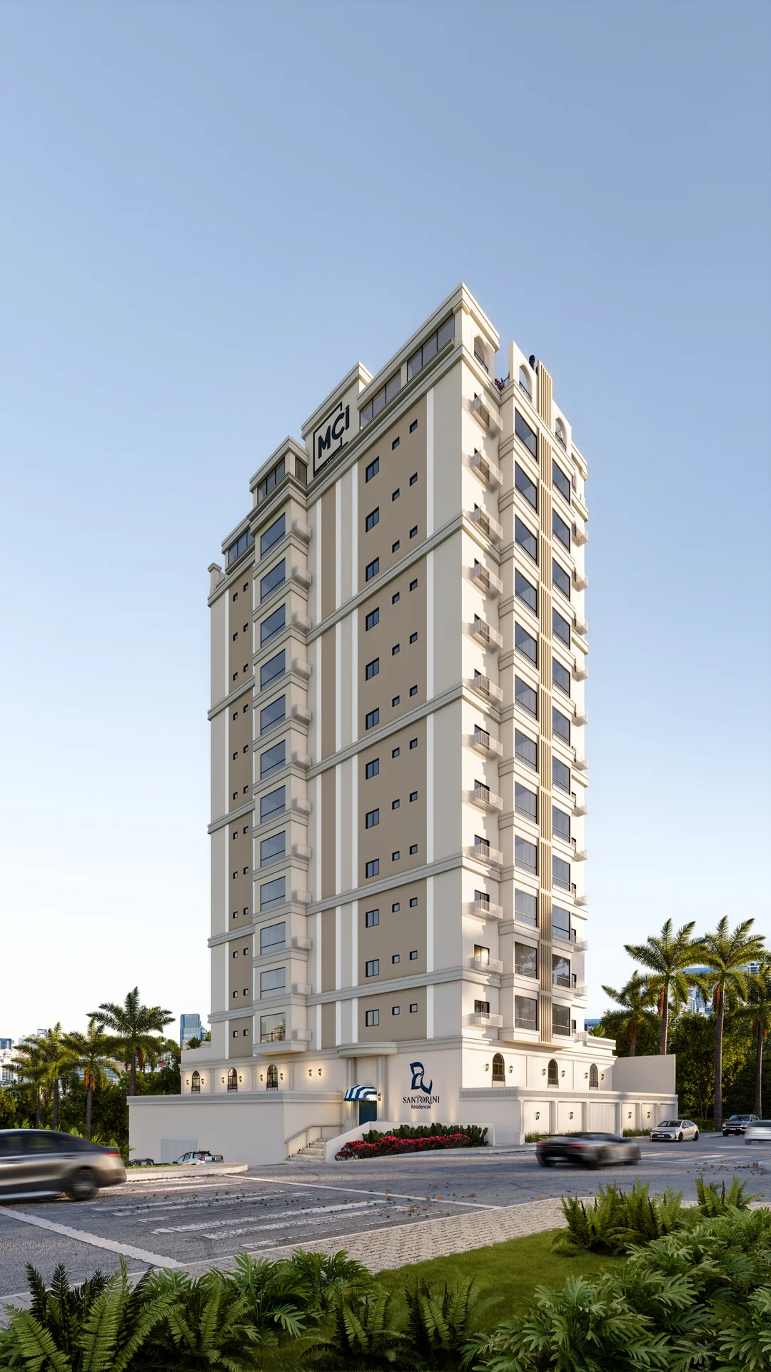 Volumetria da torre